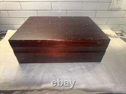 1881 Rogers Oneida Ltd Brookwood Banbury Silverplate Flatware 56 pc Set in Box