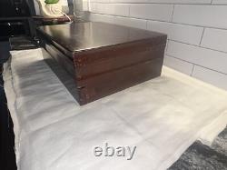 1881 Rogers Oneida Ltd Brookwood Banbury Silverplate Flatware 56 pc Set in Box