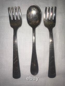 1881 Rogers Oneida Ltd Brookwood Banbury Silverplate Flatware 56 pc Set in Box