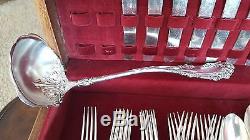 1897 Berkshire Silverplate Flatware Set by 1847 Rogers Bros. 28 Pieces