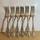 1902 by 1835 R. Wallace Silverplate Dinner Forks Vintage Floral Flatware Set