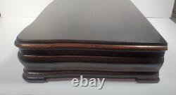 1940's 55 Piece Community Silverplate MILADY Silverware Set With Wood Chest