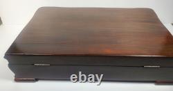 1940's 55 Piece Community Silverplate MILADY Silverware Set With Wood Chest