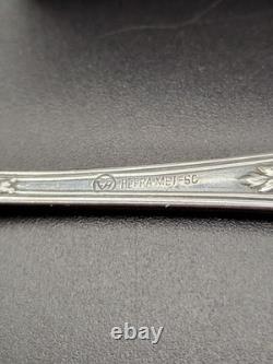 1950s Hefra Poland Warsaw Postmodern Silverplated Forks Set of 6 in Box-Rare