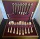 1969 Modern Baroque Community Oneida 52 Piece Flatware Silverware Set