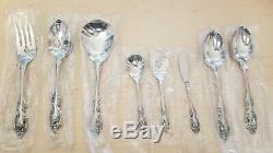 1980s Oneida Community Brahms Silverplate 12 place settings + more NEVER OPENED