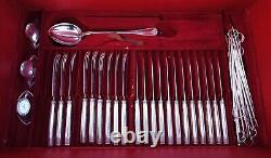 19th Century French Christofle EMPIRE Flatware Set 185 Pieces with Chest RARE