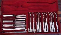 19th Century French Christofle EMPIRE Flatware Set 185 Pieces with Chest RARE