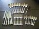 28 pc Vintage 1904 Wm Rogers Berwick / Diana Silver Plate Flatware set