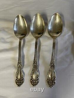 40 Pc Reed & Barton 1945 Festivity Silverplate Flatware Set No Monograms