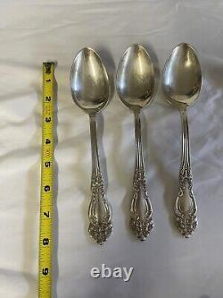 40 Pc Reed & Barton 1945 Festivity Silverplate Flatware Set No Monograms