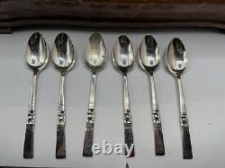 41 Pcs Community Silverplate Silverware Morningstar Buffet Flatware Set