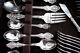 (45) pc. Reed & Barton KING FRANCIS Silverplate Flatware Set EXCELLENT