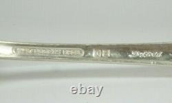 48 Pce. 1847 Rogers Bros IS Silverware Set Daffodil Silver Plate