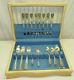 52 Piece Rogers International Jubilee Silver Plate Flatware Set for 8 with Chest