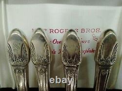52 piece Vintage 1847 Rogers Bros FIRST LOVE Silverware Set with Box