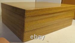 53 pc ONEIDA FLATWARE SET COMMUNITY SILVERPLATE SILVERWARE SOUTH SEAS WithCase