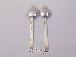 54 Pcs MCM Vtg Oneida Community Plate Twilight Silver Plate Flatware Set In Box