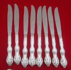 57 Pieces Wm Rogers IS BEVERLY MANOR Silverplate Flatware Set Service for 8