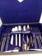 58 Pc Silverware Set Of 12 VTG neida, Old Company Stainless USA-Case FreeShip
