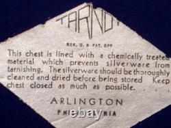 58 Pc Silverware Set Of 12 VTG neida, Old Company Stainless USA-Case FreeShip