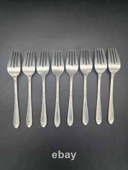 58 piece Wm Rogers & Son International Silver 1940's EXQUISITE pattern