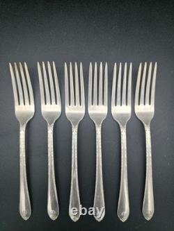 58 piece Wm Rogers & Son International Silver 1940's EXQUISITE pattern