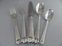 5 Piece Place Setting (s) ARIA Christofle France Silverplate Flatware