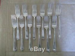 60 Pc. Set. Service for 12 Wm Rogers Silver Plate Flatware (Mayfair) C. 1923