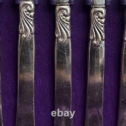 60 Pieces Vtg Oneida Community South Seas Silver plate Flatware Set Serves 7