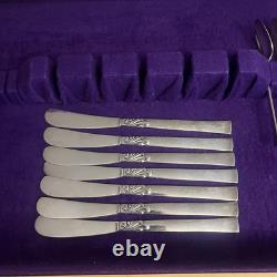 60 Pieces Vtg Oneida Community South Seas Silver plate Flatware Set Serves 7