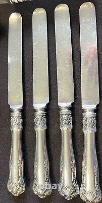 66 Pieces -Gorham Electroplate Silverplate Flatware Set Pat. 1902 Regent