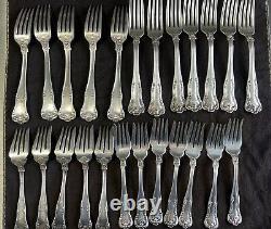 66 Pieces -Gorham Electroplate Silverplate Flatware Set Pat. 1902 Regent