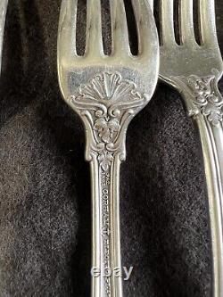 66 Pieces -Gorham Electroplate Silverplate Flatware Set Pat. 1902 Regent