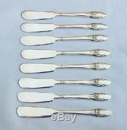 69 Piece Set 1937 FIRST LOVE Silverplate Flatware With Chest 1847 Rogers Bros