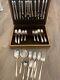 69pc WM ROGERS Silver-plated FASCINATION Flatware Set for 12 Vintage 1930s