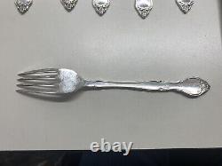 72 Set Community Oneida Affection 1960 Silverplate Flatware Knife Fork Spoon lot