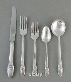 76 Pc. Service For 12 Rogers FIRST LOVE Silverplate Flatware Set