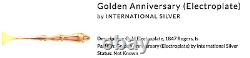 79pc Golden Anniversary Electroplate by INTERNATIONAL SILVER 1847 Rogers, Is