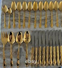 79pc Golden Anniversary Electroplate by INTERNATIONAL SILVER 1847 Rogers, Is