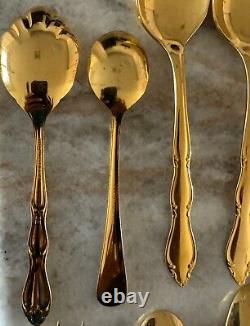 79pc Golden Anniversary Electroplate by INTERNATIONAL SILVER 1847 Rogers, Is