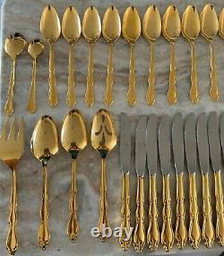 79pc Golden Anniversary Electroplate by INTERNATIONAL SILVER 1847 Rogers, Is