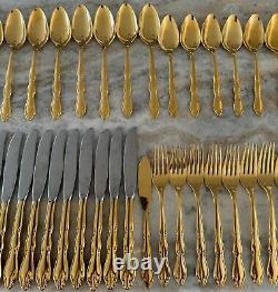 79pc Golden Anniversary Electroplate by INTERNATIONAL SILVER 1847 Rogers, Is