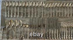 79pc Juliette Silverplate INTERNATIONAL SILVER 1847 Rogers Bros IS