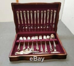 80 Pc Rogers Eternally Yours Silverplate Flatware Set Service For 12