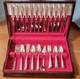 80 Pc Silverplate CAPRICE Service for 12 Oneida Nobility Plate Flatware Set Case