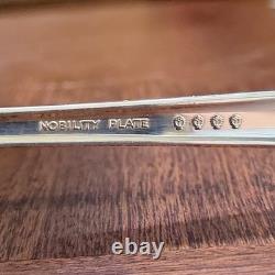 80 Pc Silverplate CAPRICE Service for 12 Oneida Nobility Plate Flatware Set Case