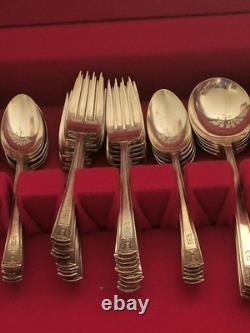 81 pc. Holmes & Edwards Century s/p flateware set 1923 monogram