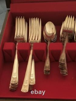 81 pc. Holmes & Edwards Century s/p flateware set 1923 monogram