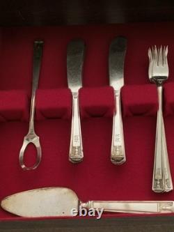 81 pc. Holmes & Edwards Century s/p flateware set 1923 monogram